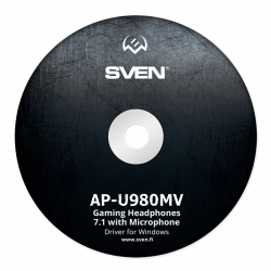  Sven AP-U980MV, Black/Blue, USB,  , USB,  7.1  -  6