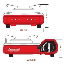   Orcamp CK-505-RED -  5