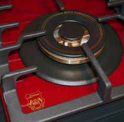 Газовая варочная поверхность Kaiser KCG6335RotEmTurbo красная - Картинка 5