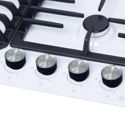 Газовая варочная поверхность Perfelli DIAMOND MW69C BIANCO - Картинка 3
