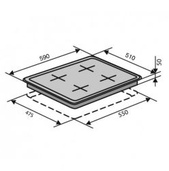 Газова варильна поверхня VENTOLUX HG C7 CEST (X) - Картинка 7