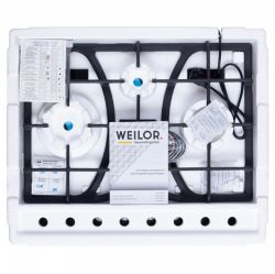 Газовая варочная поверхность WEILOR GG W614 BL - Картинка 11