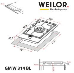    WEILOR GM W 314 BL -  10
