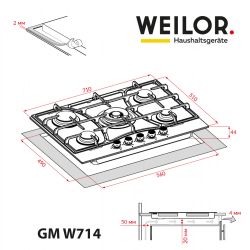    WEILOR GM W714 SS -  13