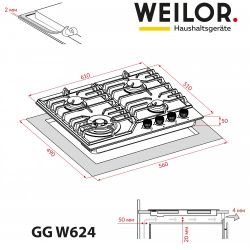    WEILOR GG W624 WH -  11
