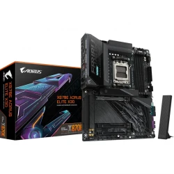 GIGABYTE Mатеринська плата sAM5 AMD X870E 2xHDMI/2xUSB4 Typ e-C 4xM.2 5GbE LAN ATX X870E AORUS ELITE X3D - Картинка 6