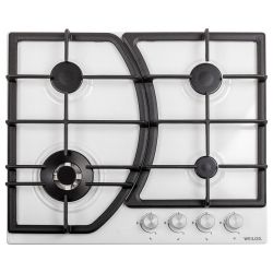 Газовая варочная поверхность WEILOR GM W 644 WH - Картинка 1