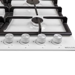Газовая варочная поверхность WEILOR GM W 644 WH - Картинка 4