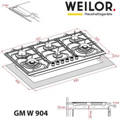    WEILOR GM W 904 SS -  12
