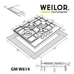    WEILOR GM W614 SS -  8