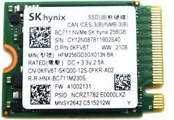 SSD  Hynix 256GB M.2 2230 (HFM256GD3GX013N) -  1