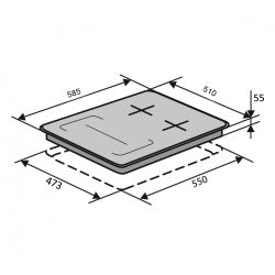 ��������������� �������� ����������� VENTOLUX HG622 B9G CS FI (BK) - �������� 8