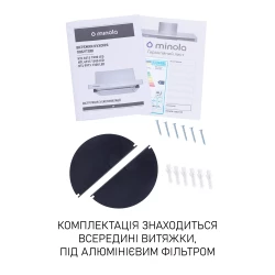 Вытяжка Minola HTL 6615 BL 1000 LED - Картинка 13