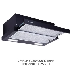 Вытяжка Minola HTL 6615 BL 1000 LED - Картинка 3