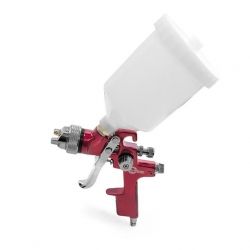 HVLP RED PROF Краскораспылитель 1,4 мм, верхний пластиковый бачок 600 мл INTERTOOL PT-0104 - Картинка 5