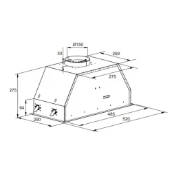 Вытяжка Kaiser EA 548 - Картинка 4