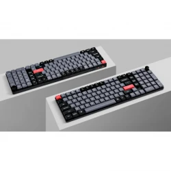 Клавиатура Keychron K17 PRO Gateron MX 2.0 Brown WL/BT/USB-A Hot-swap RGB White in the center (K17P-H3-UA) - Картинка 3
