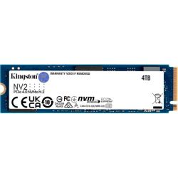 SSD  Kingston NV2 4TB M.2 PCIe 4.0 (SNV2S/4000G)