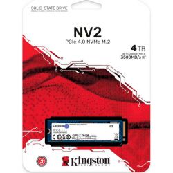 SSD  Kingston NV2 4TB M.2 PCIe 4.0 (SNV2S/4000G) -  3