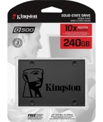 SSD ���������� Kingston Q500 240Gb SATA3 2.5" 3D TLC (SQ500S37/240G) - �������� 3