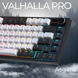Клавиатура GamePro Asgard Valhalla Pro 75% Rainy switches (MK160W-D-Pro) - Картинка 7