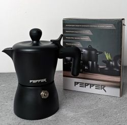 Кофеварка PEPPER PR-2242 черная жемчужина - Картинка 3