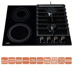 Комбінована варильна поверхня VENTOLUX HG622 B7G CS (BK) - Картинка 9
