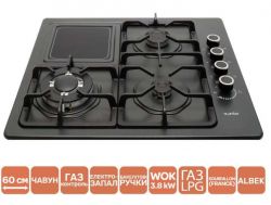 Комбинированная варочная поверхность VENTOLUX HG631-A3MC CEST (AN) - Картинка 7