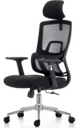 Кресло офисное Вектор Про Хром М-2 Черная - Картинка 2