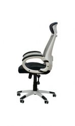 Кресло офисное Special4You Briz black/white E0451 - Картинка 4