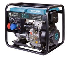 Генератор дизельний Konner&Sohnen KS 8102HDE-1/3 ATSR (EURO II), 230/400В, 5.5/6.5кВт, електростартер, передстартовий підігрів, 117кг KS8102HDE-1/3ATSR - Картинка 3