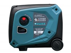 Knner & Shnen Генератор бензиновий інверторний KS 4000iE S, 230В, 4.0кВт, електростартер, 40кг KS4000IES - Картинка 3