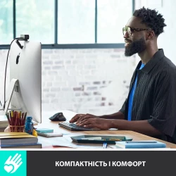 Клавиатура Logitech MX Keys Mini Minimalist Wireless Pale Grey (920-010499) - Картинка 3