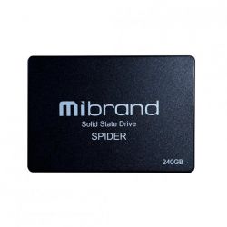 SSD  Mibrand Spider 240Gb SATA3 2.5" 3D TLC (MI2.5SSD/SP240GBST) -  1