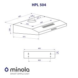   Minola HPL 504 WH -  9