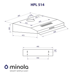   Minola HPL 514 WH -  10