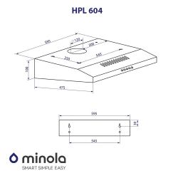   Minola HPL 604 WH -  9