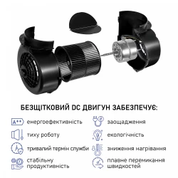 Вытяжка Minola BGH 5977 BL Silent - Картинка 11