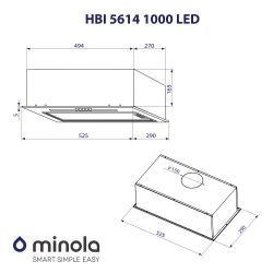  Minola HBI 5614 WH 1000 LED -  7