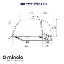  Minola HBI 5722 WH 1200 LED -  6