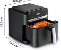 Мультипечь Tefal Easy Fry Mega Compact EY8618E0 черный - Картинка 2