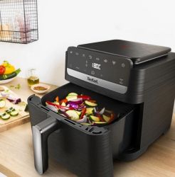 Мультипечь Tefal Easy Fry Mega Compact EY8618E0 черный - Картинка 4