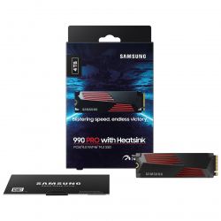 SSD  Samsung PRO 990 4TB M.2 PCIe 4.0+ (MZ-V9P4T0CW) -  6
