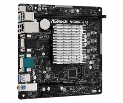 ASRock   N100DC-ITX Intel Quad core N100 (up to 3.4GHz) 1xDDR4 M.2 HDMI mITX N100DC-ITX -  4