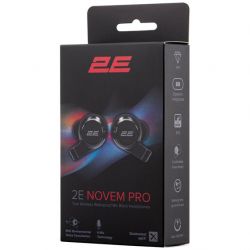 Навушники 2E Novem Pro True Wireless Waterproof Mic Black (2E-EBTWNPBK) - Картинка 10
