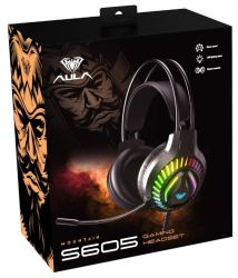 ����i���� Aula S605 Wired gaming headset Black (6948391235202) - �������� 6