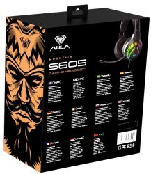 ����i���� Aula S605 Wired gaming headset Black (6948391235202) - �������� 7