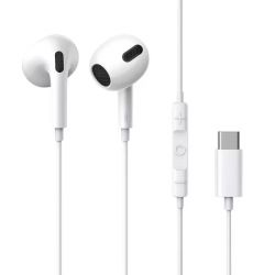  Baseus Encok C17 lateral in-ear Wired Earphone Type-C White (NGCR010002) -  1