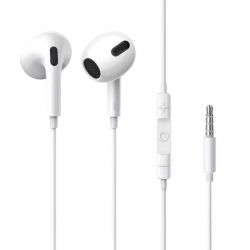  Baseus Encok H17 lateral in-ear Wired Earphone 3.5mm White (NGCR020002)