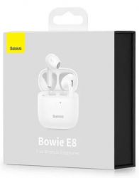  Baseus True Wireless Earphones Bowie E8 White (NGE8-02) -  9
